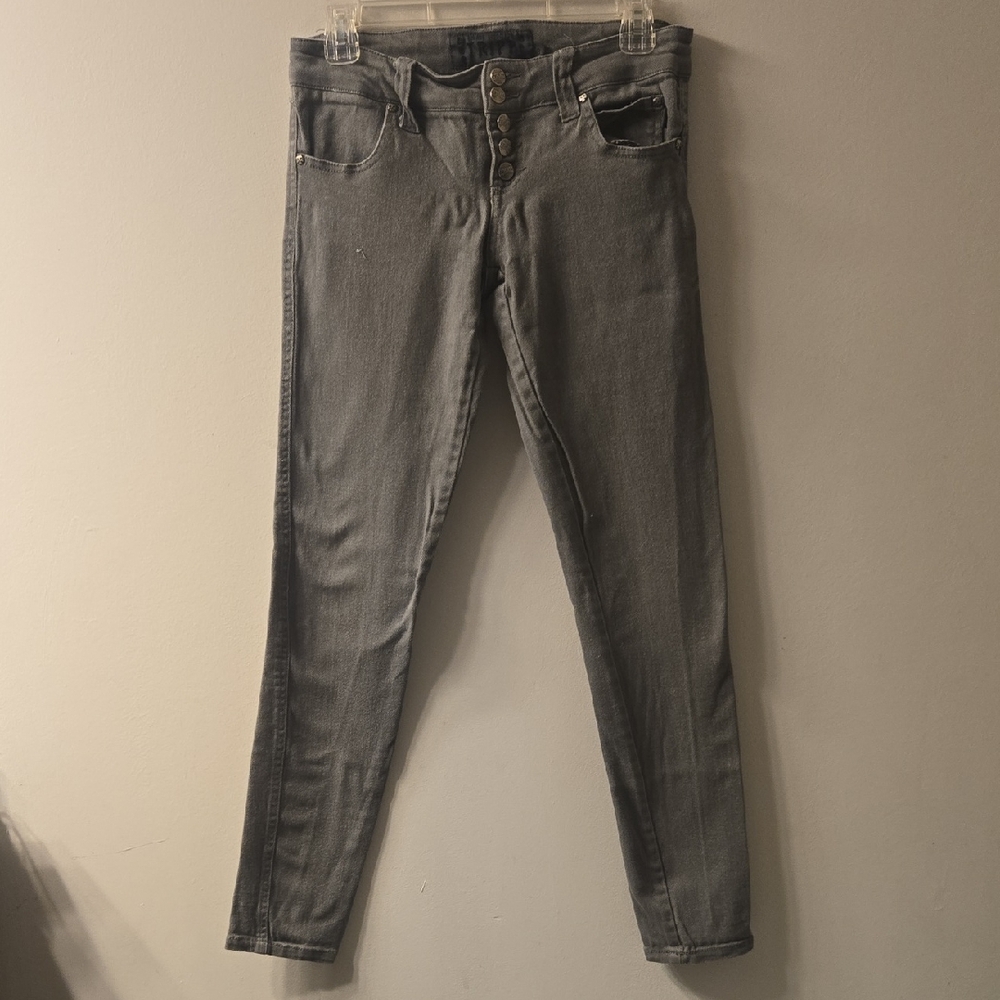 Tripp NYC Gray Straight Leg Pants